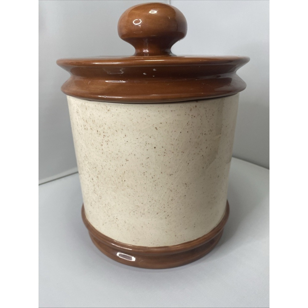 Vintage Hershey Molds 1979 Cookie Jar / Canister, 3D Winter Scene  With Lid Rare - Picture 11 of 11